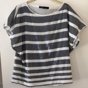 Akiko Sequin Top